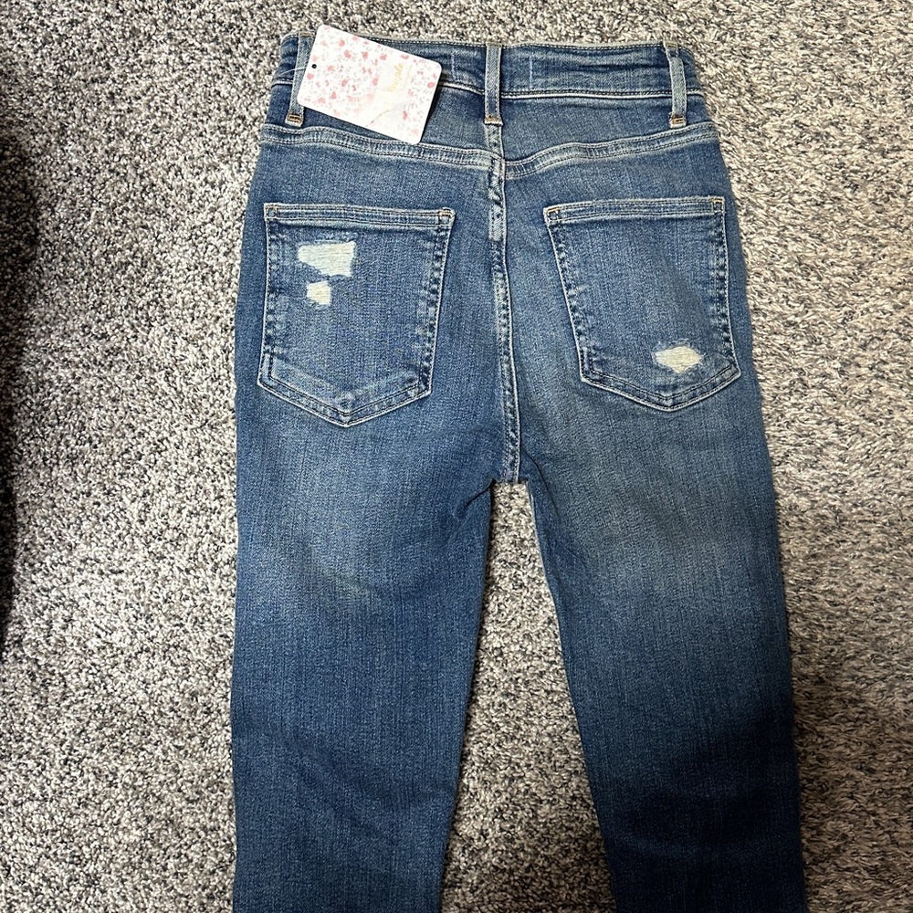NEW We the Free Classic Blue Skinny Jeans - Picture 8 of 8